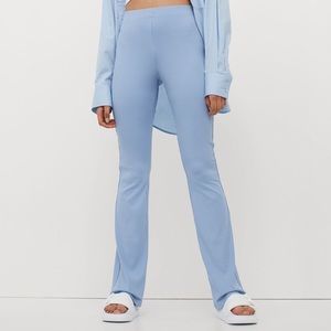 H&M Ribbed Flare Pants